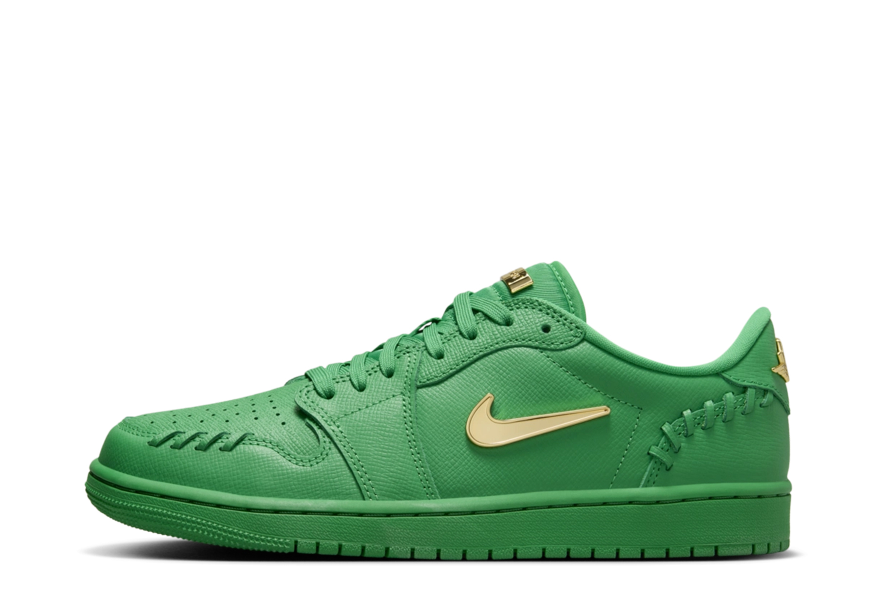 Air Jordan 1 Low WMNS 'Lucky Green' - Method of Make (2024) Lucky Green/Metallic Gold sneaker – authenticated on KLEKT