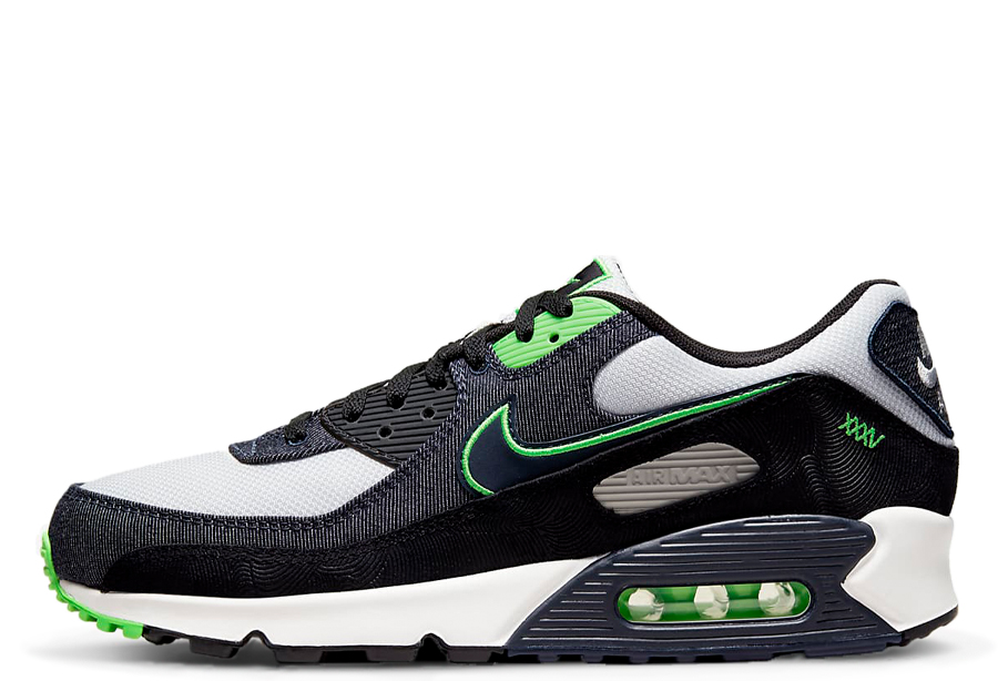 Nike Air Max 90 Scream Green Black (2022) green/black/white sneaker – authenticated on KLEKT