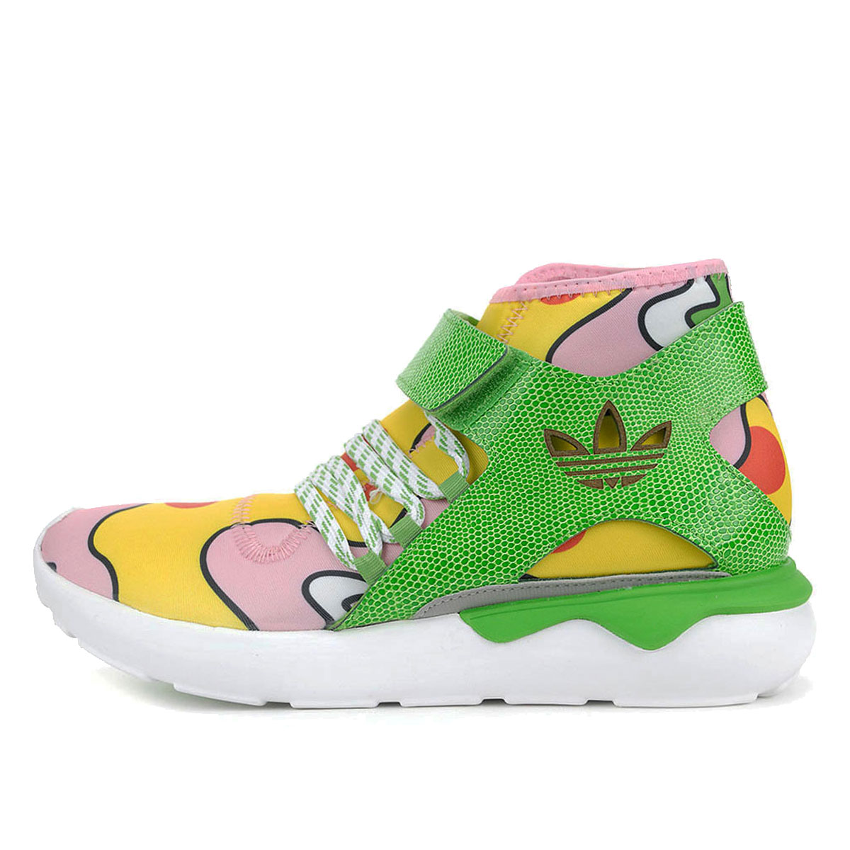 Adidas Jeremy Scott JS Tubular (2015) Yellow/Green/Yellow sneaker – authenticated on KLEKT