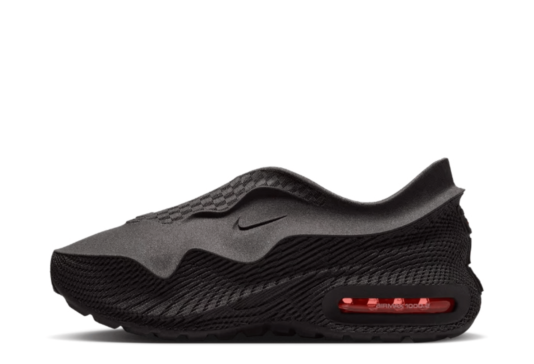 Nike Air Max 1000.2 'Black Hyper Crimson' (2026) BLACK/HYPER CRIMSON-WHITE-BLACK sneaker – authenticated on KLEKT