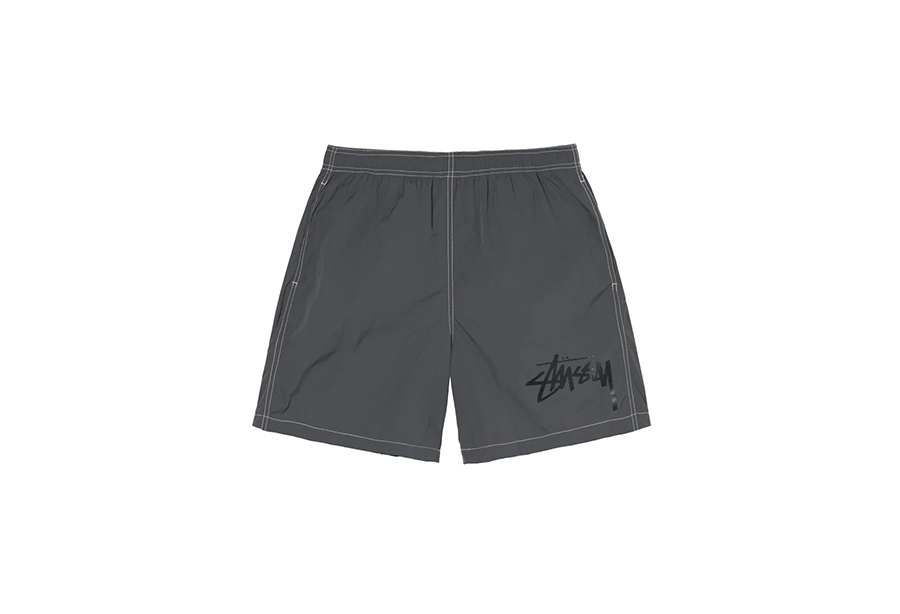 Stussy Big Stock Nylon Short Charcoal (SS22) CHARCOAL sneaker – authenticated on KLEKT