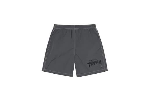 Stussy Big Stock Nylon Short Charcoal (SS22)