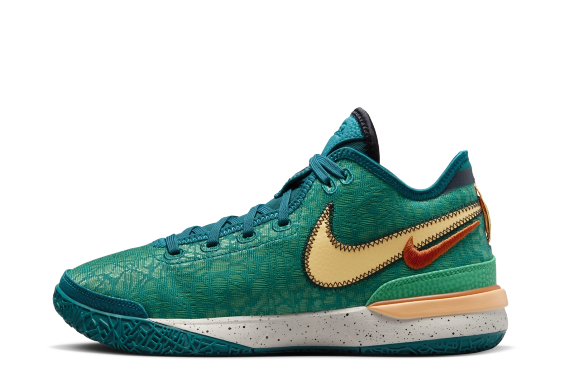 Nike Zoom Lebron Nxxt Gen 'Geode Teal' (2023) Geode Teal/Melon Tint/Stadium Green/Campfire Orange sneaker – authenticated on KLEKT