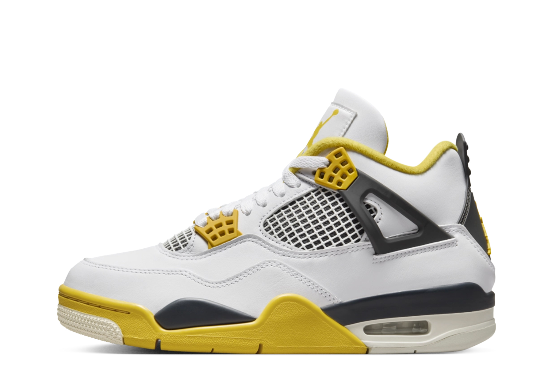 Air Jordan 4 Retro WMNS 'Vivid Sulfur' (2024) White/Coconut Milk/Vivid Sulfur/Anthracite sneaker – authenticated on KLEKT