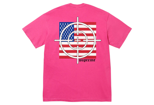 Supreme Target Tee 'Fuchsia' (FW25) – authenticated on KLEKT