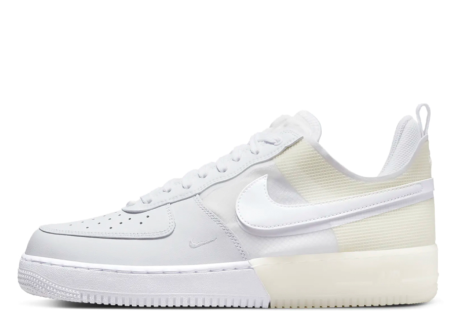 Nike Air Force 1 React Photon Dust (2022) white/Photon Dust sneaker – authenticated on KLEKT