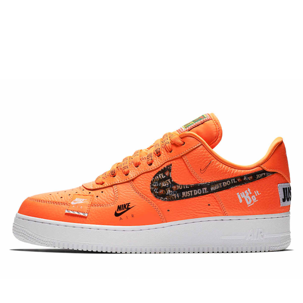 Nike Air Force 1 '07 Premium JDI 'Just Do It Pack' Orange sneaker – authenticated on KLEKT
