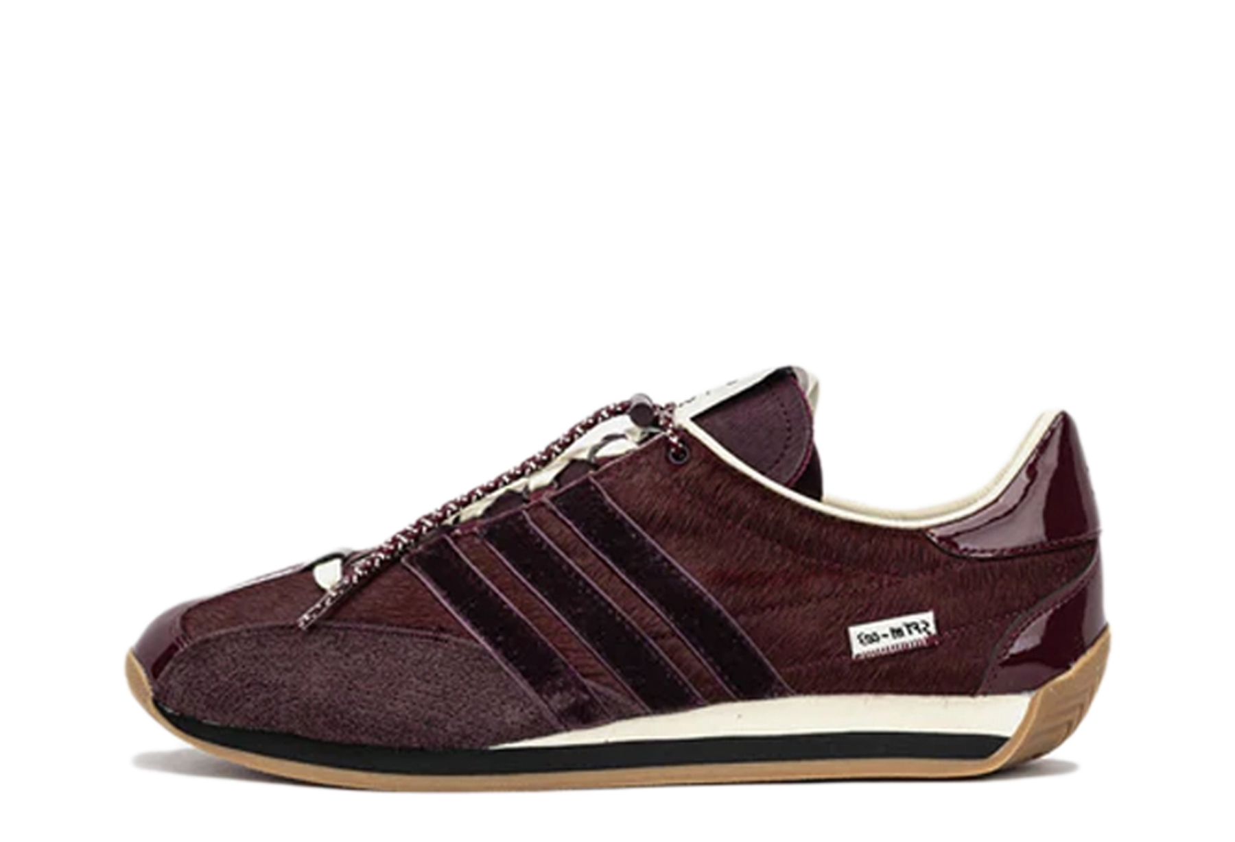 Adidas x Song For The Mute Country OG 'Maroon' (2024) Maroon/Core Black/Cream White sneaker – authenticated on KLEKT