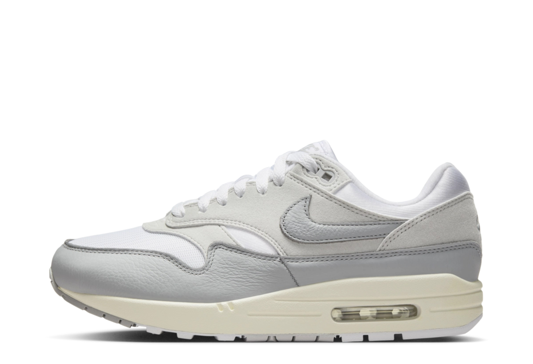 Nike Air Max 1 WMNS 'Light Smoke Grey' (2024) Pure Platinum/White/Sail/Light Smoke Grey sneaker – authenticated on KLEKT