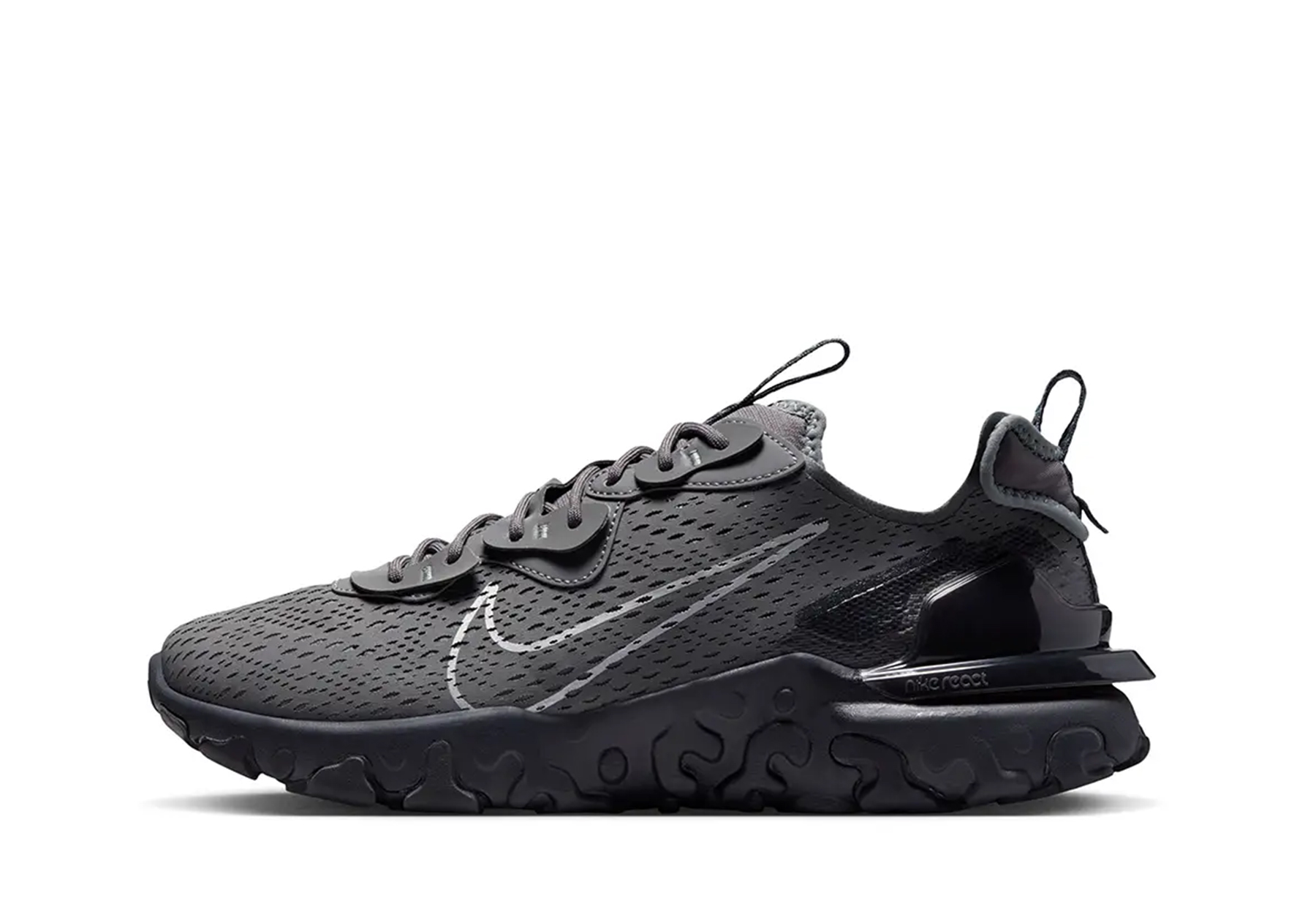 Nike React Vision 'Iron Grey Reflect Silver' (2025) BLACK sneaker – authenticated on KLEKT