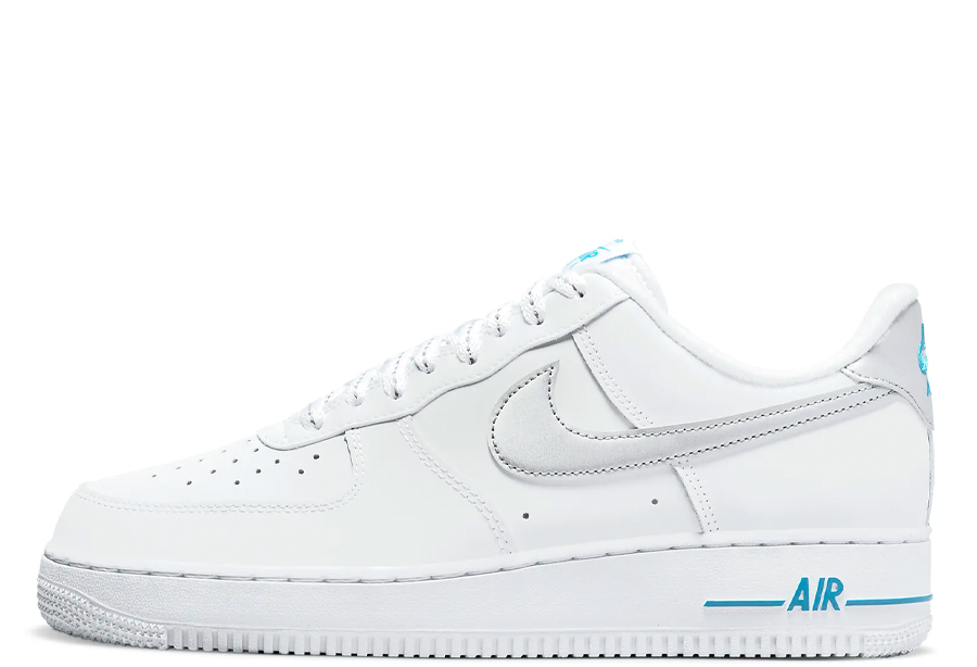 Nike Air Force 1 Low White Laser Blue	(2022) white/laser blue sneaker – authenticated on KLEKT