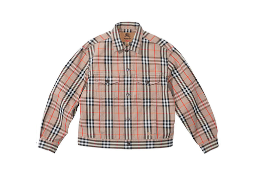 x Burberry® Denim Trucker Jacket Vintage Check (SS22) Brand New