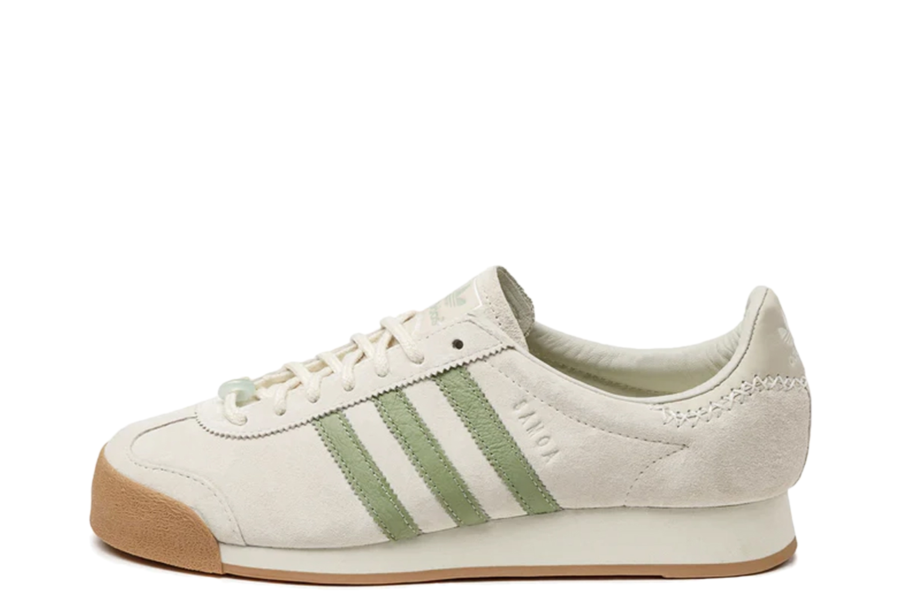 Adidas x Maharishi Samoa 'Chalk White' (2024) Chalk White/Half Green/Off White sneaker – authenticated on KLEKT