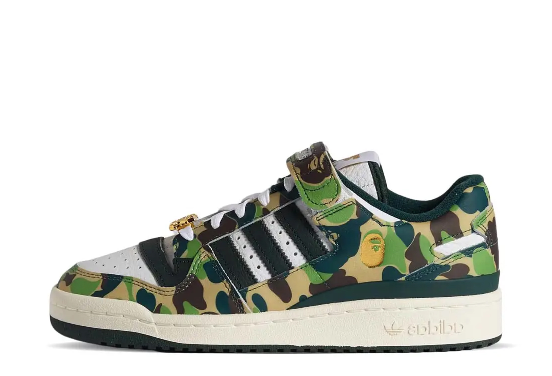 Adidas x BAPE Forum Low 30th Anniversary Green (2023) GREEN sneaker – authenticated on KLEKT