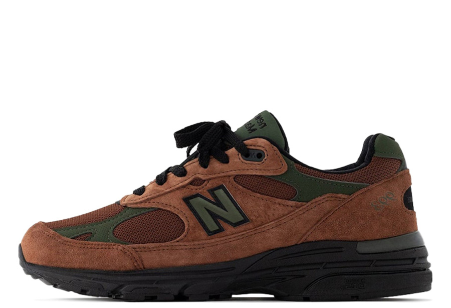 New Balance x Aimé Leon Dore 993 sneakers Brown (2022) brown/olive sneaker – authenticated on KLEKT