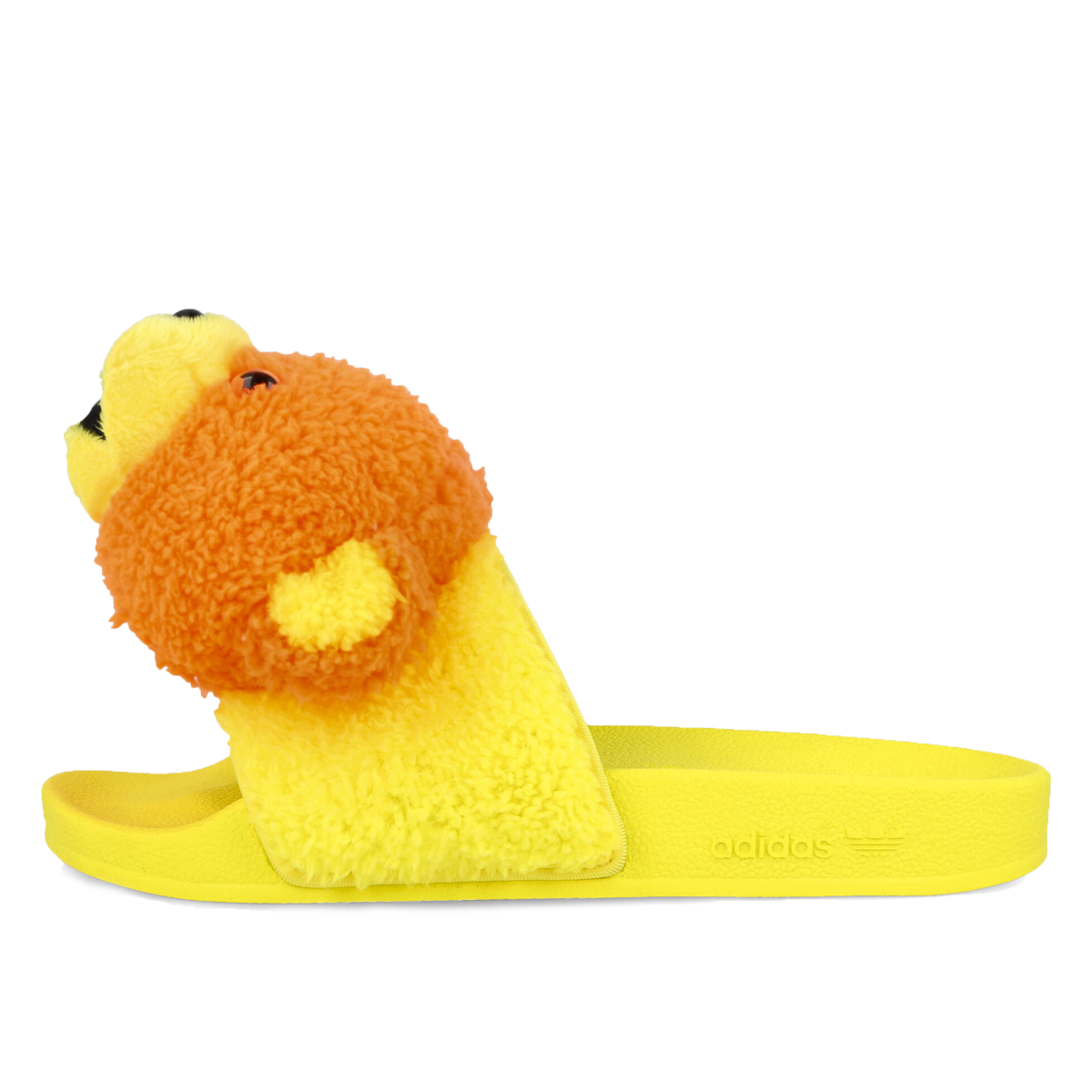 Adidas x Jeremy Scott Adilette Slide JS Bear Bright Yelllow (2021) SOLAR ORANGE/BRIGHT YELLOW/CORE BLACK sneaker – authenticated on KLEKT