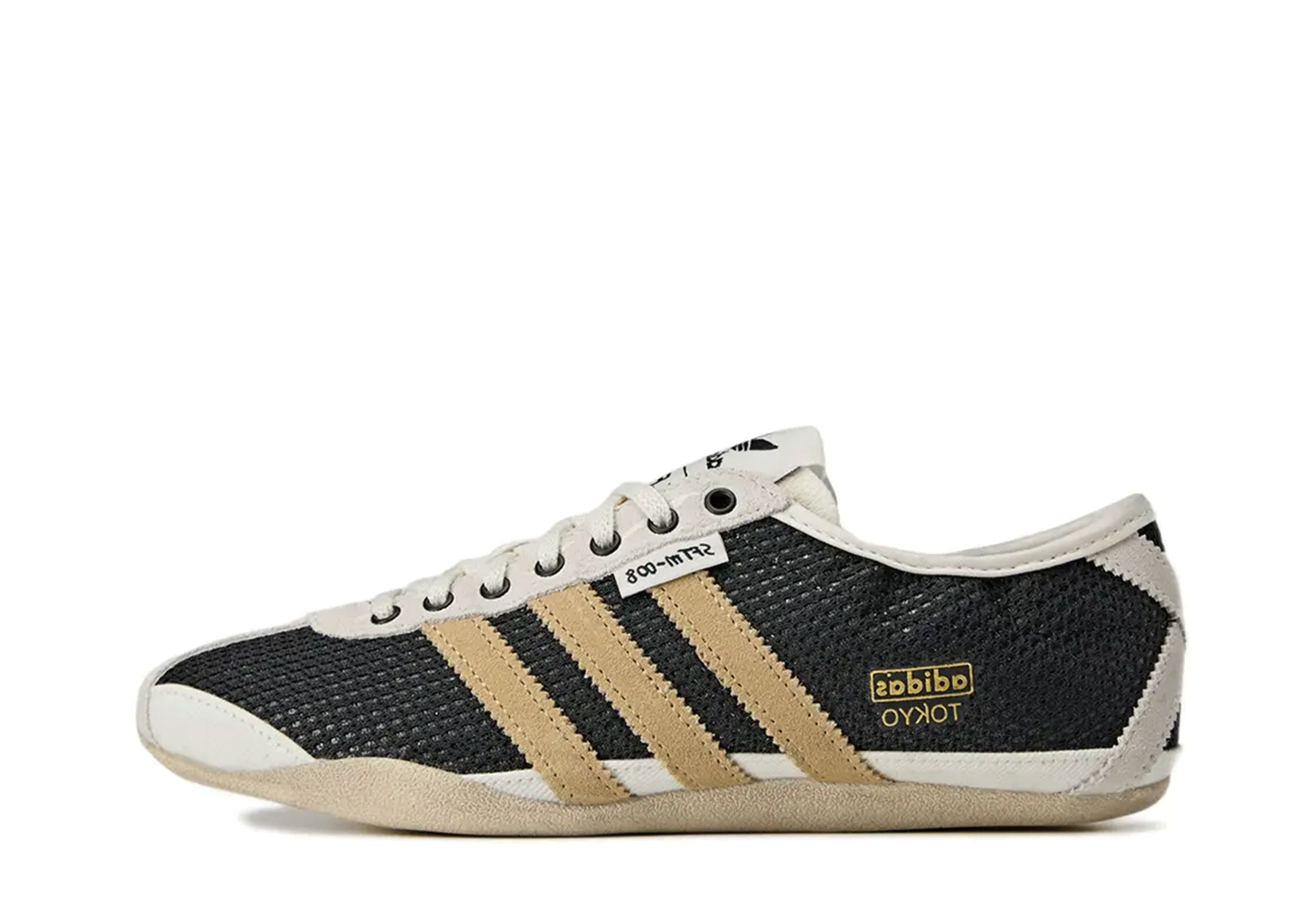 Adidas x SFTM Tokyo WMNS 'Core Black' (2026) Core Black/Beige/Metallic Gold sneaker – authenticated on KLEKT