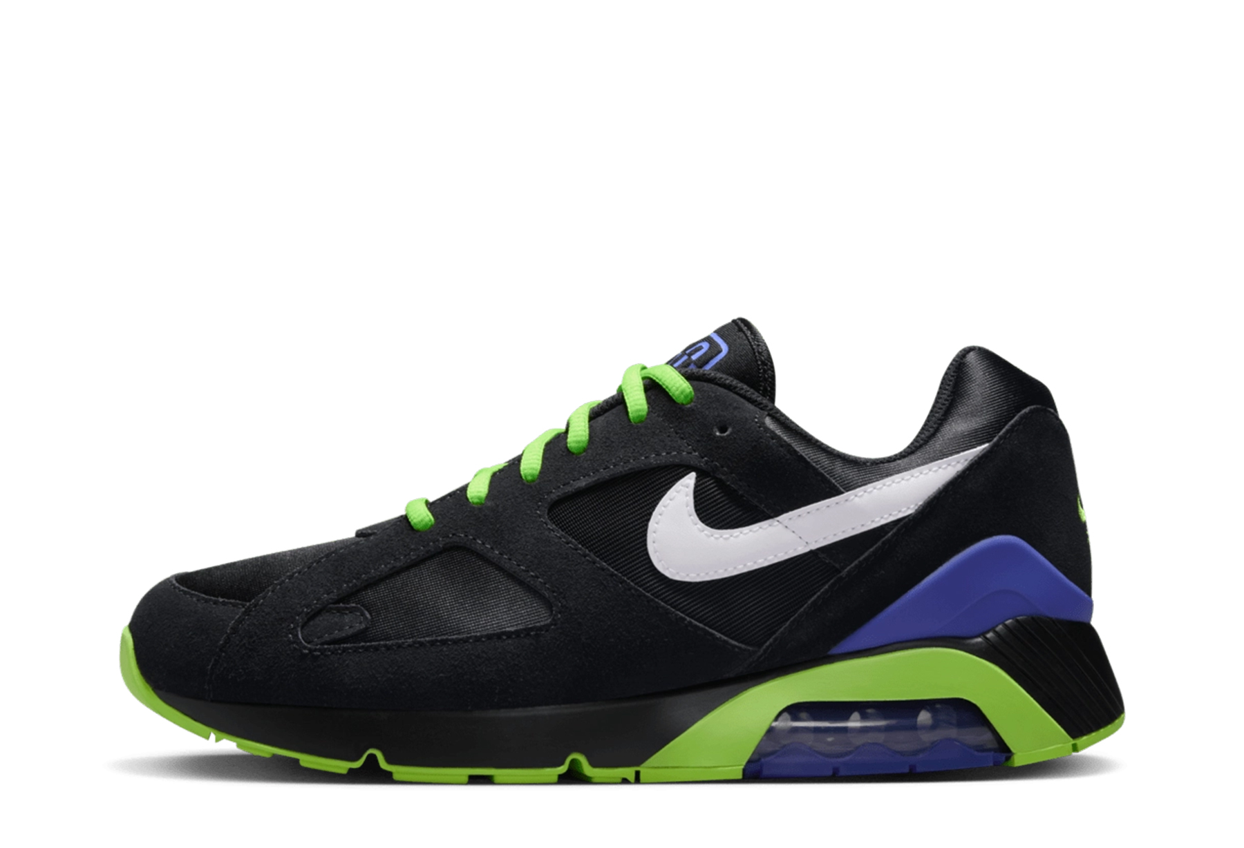 Nike Air 180 QS 'Joker' (2024) Black/White/Action Green sneaker – authenticated on KLEKT