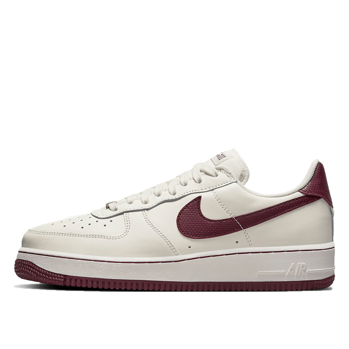 Nike Air Force 1 '07 Craft 'Sail/Dark Beetroot' (2021) SAIL/DARK BEETROOT/SAIL/DARK BEETROOT sneaker – authenticated on KLEKT