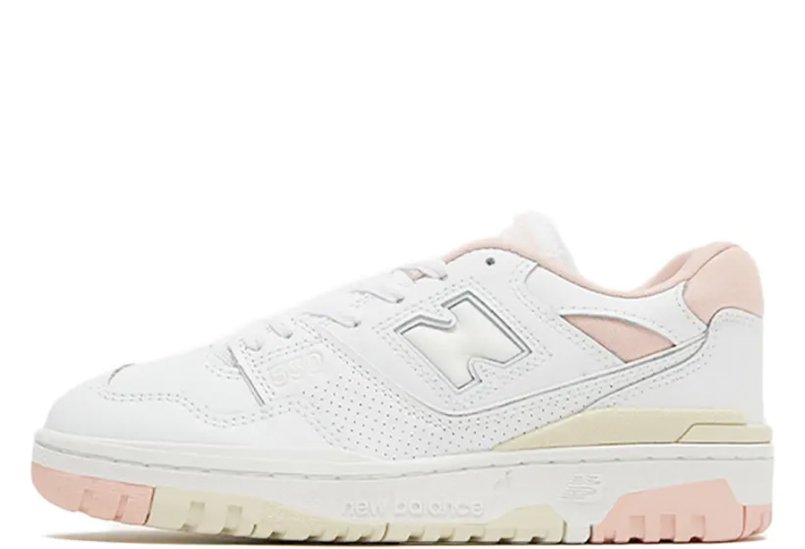 New Balance 550 WMNS Pink Yellow (2022) White/Pink/Yellow sneaker – authenticated on KLEKT
