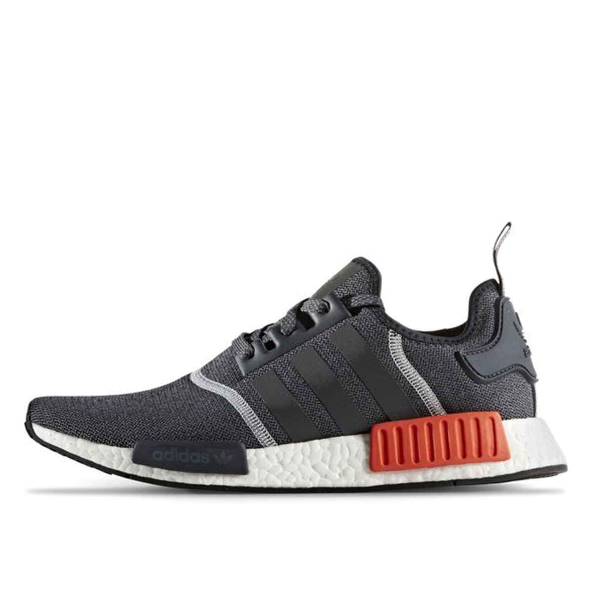 Adidas NMD R1 Grey Red sneaker – authenticated on KLEKT