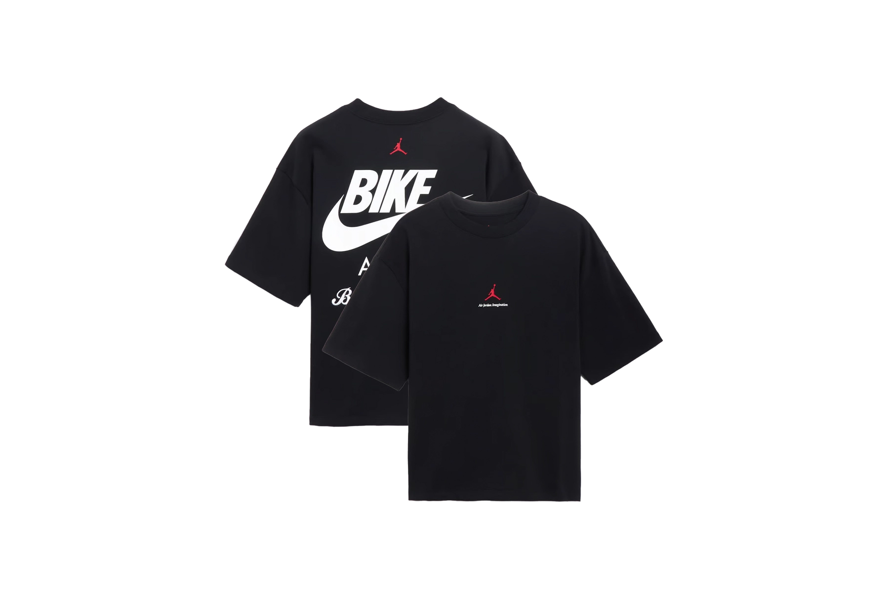 Air Jordan Air Jordan x Nigel Sylvester Bike Tee 'Black' (2025) BLACK/WHITE sneaker – authenticated on KLEKT