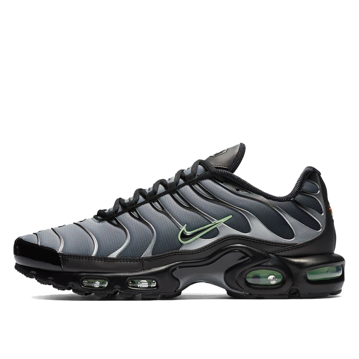 Nike Air Max Plus Black Particle Grey Vapour Green (2020) sneaker – authenticated on KLEKT