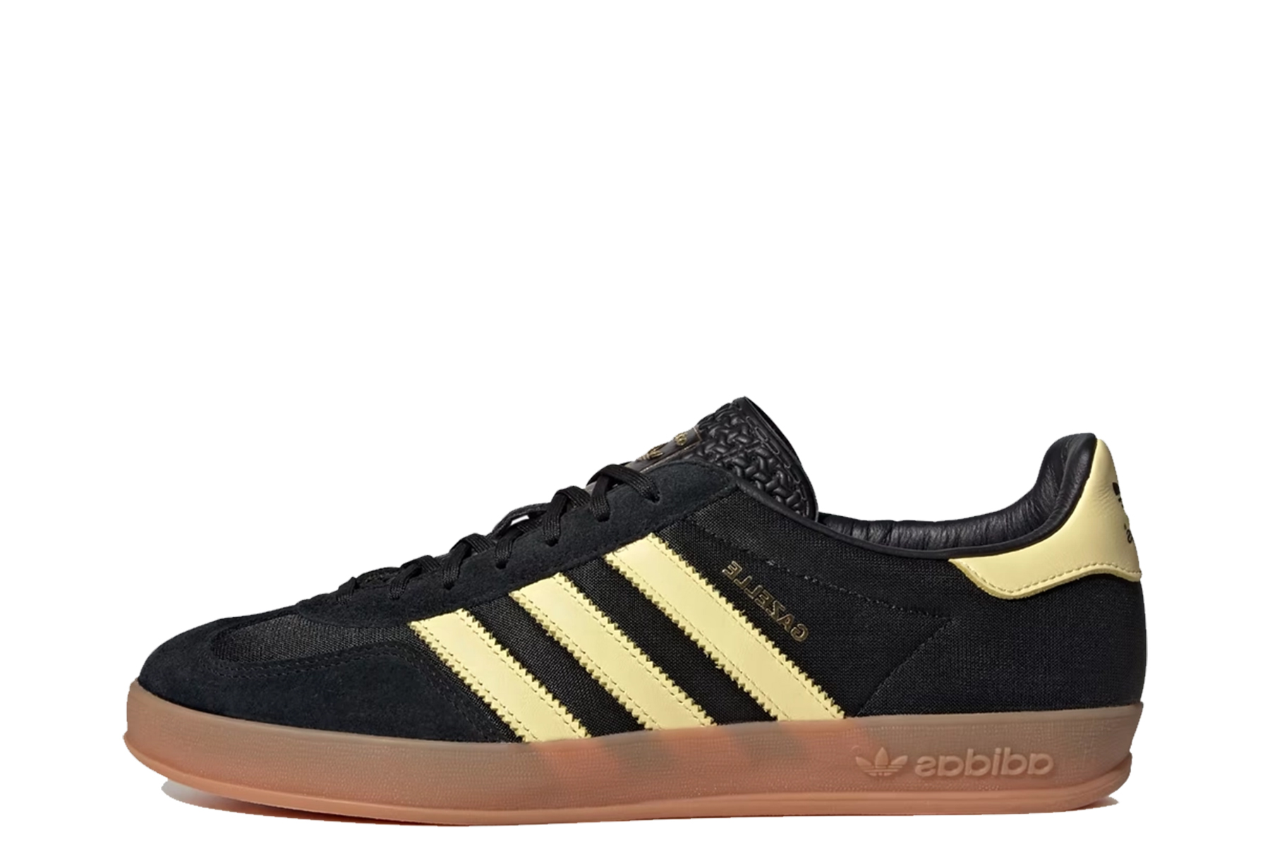 Adidas Gazelle Indoor 'Core Black Almost Yellow' (2023) Core Black/Alomost Yellow/Gum sneaker – authenticated on KLEKT