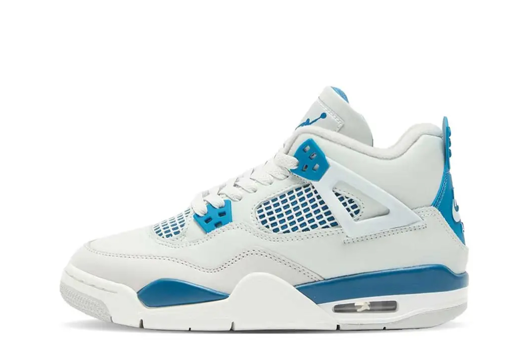 Air Jordan 4 GS 'Military Blue/Industrial Blue' (2024) INDUSTRIAL BLUE sneaker – authenticated on KLEKT
