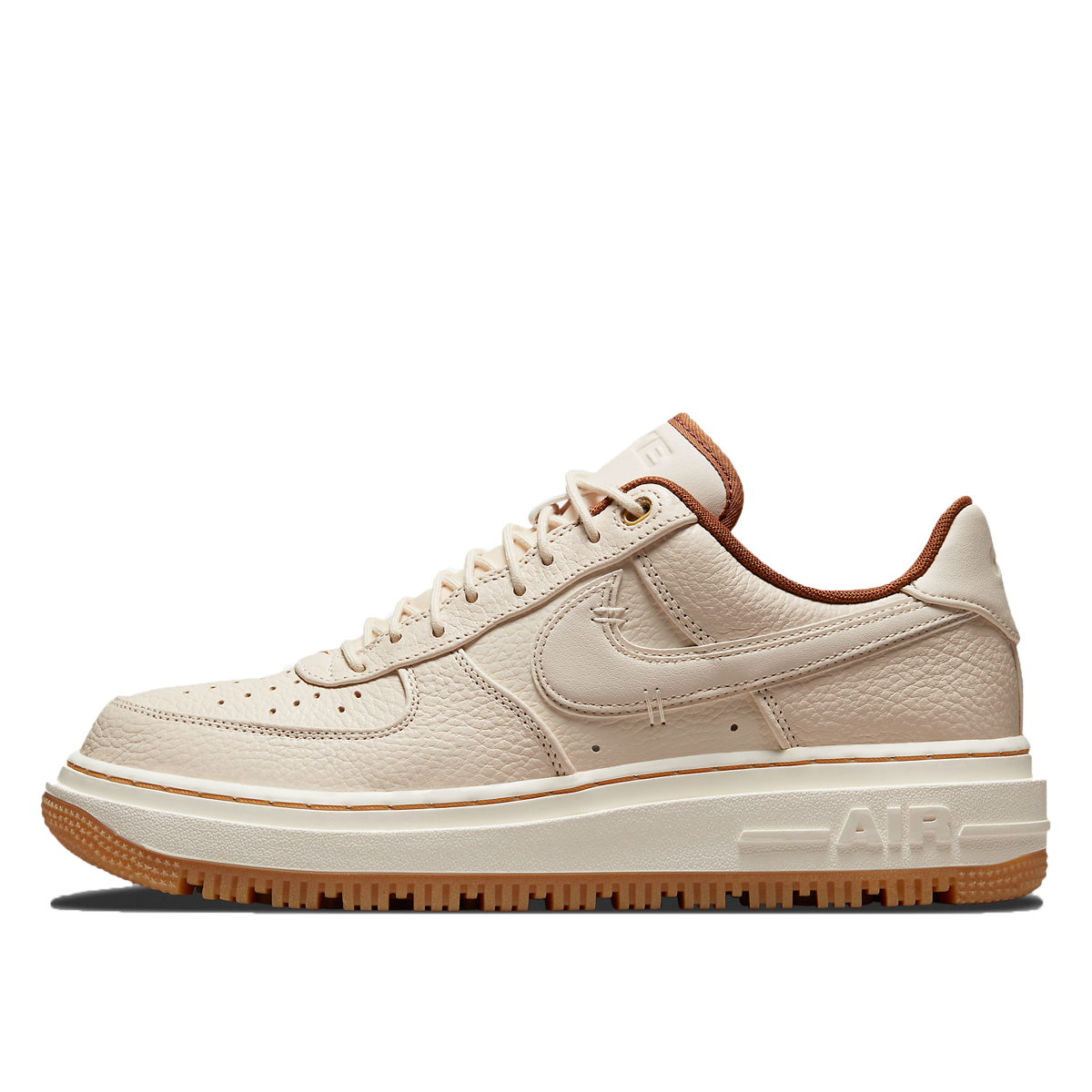 Nike Air Force 1 Low Luxe Pearl White (2021) PEARL WHITE/PECAN-GUM YELLOW-PALE IVORY sneaker – authenticated on KLEKT