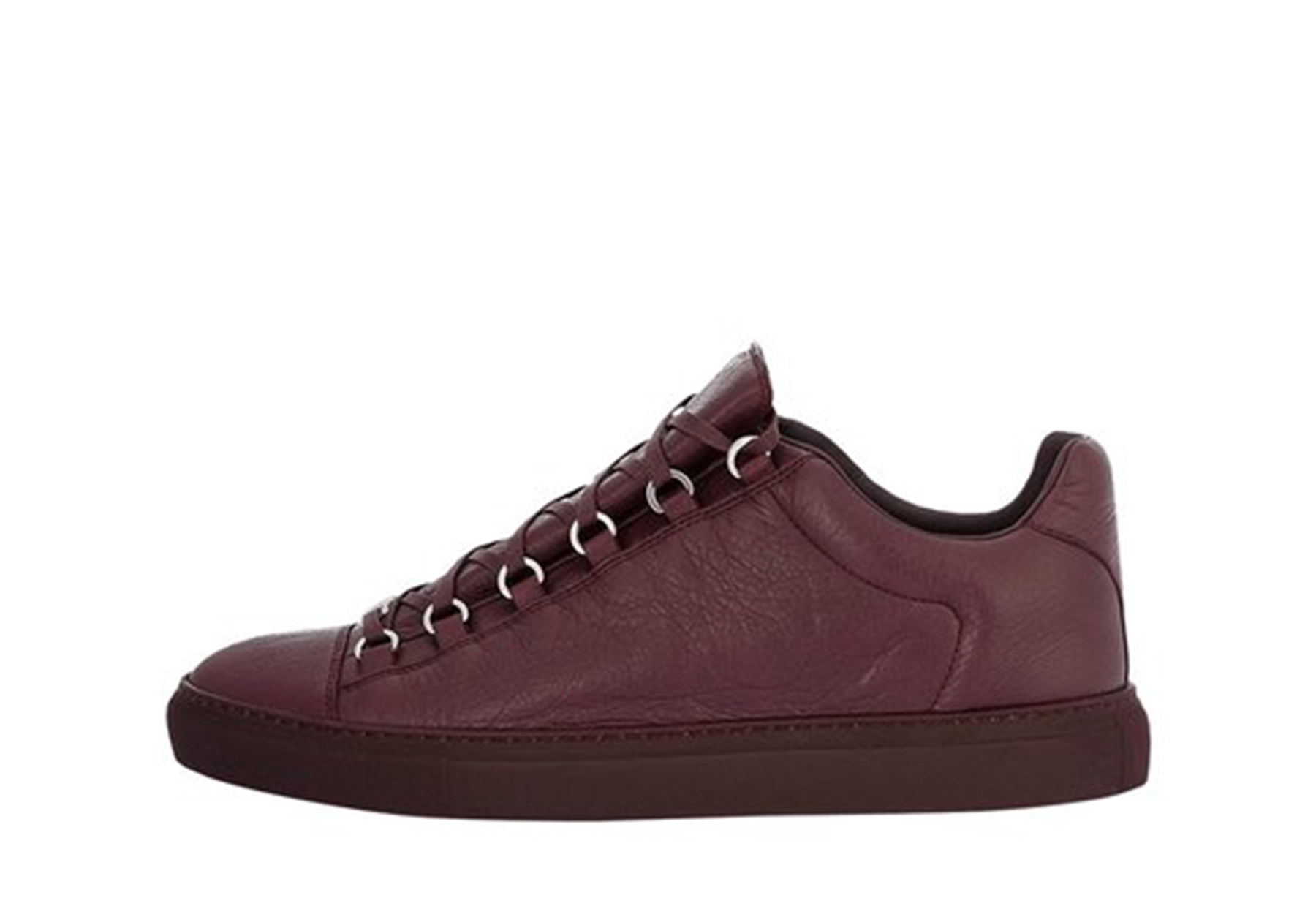 Balenciaga Arena Low Top Burgundy Brand New - 483494WAY406204