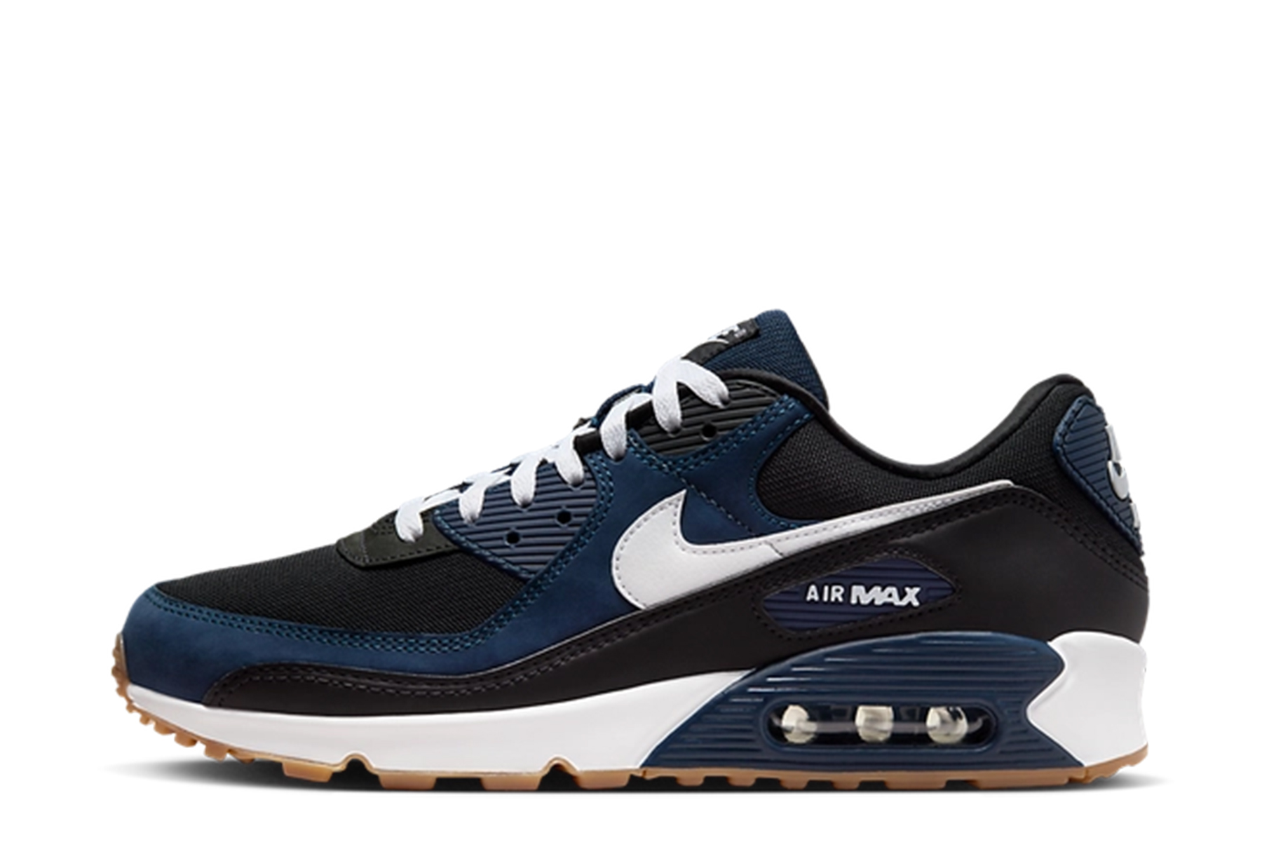 Nike Air Max 90 'Midnight Navy' (2024) Midnight Navy/White/Gum sneaker – authenticated on KLEKT