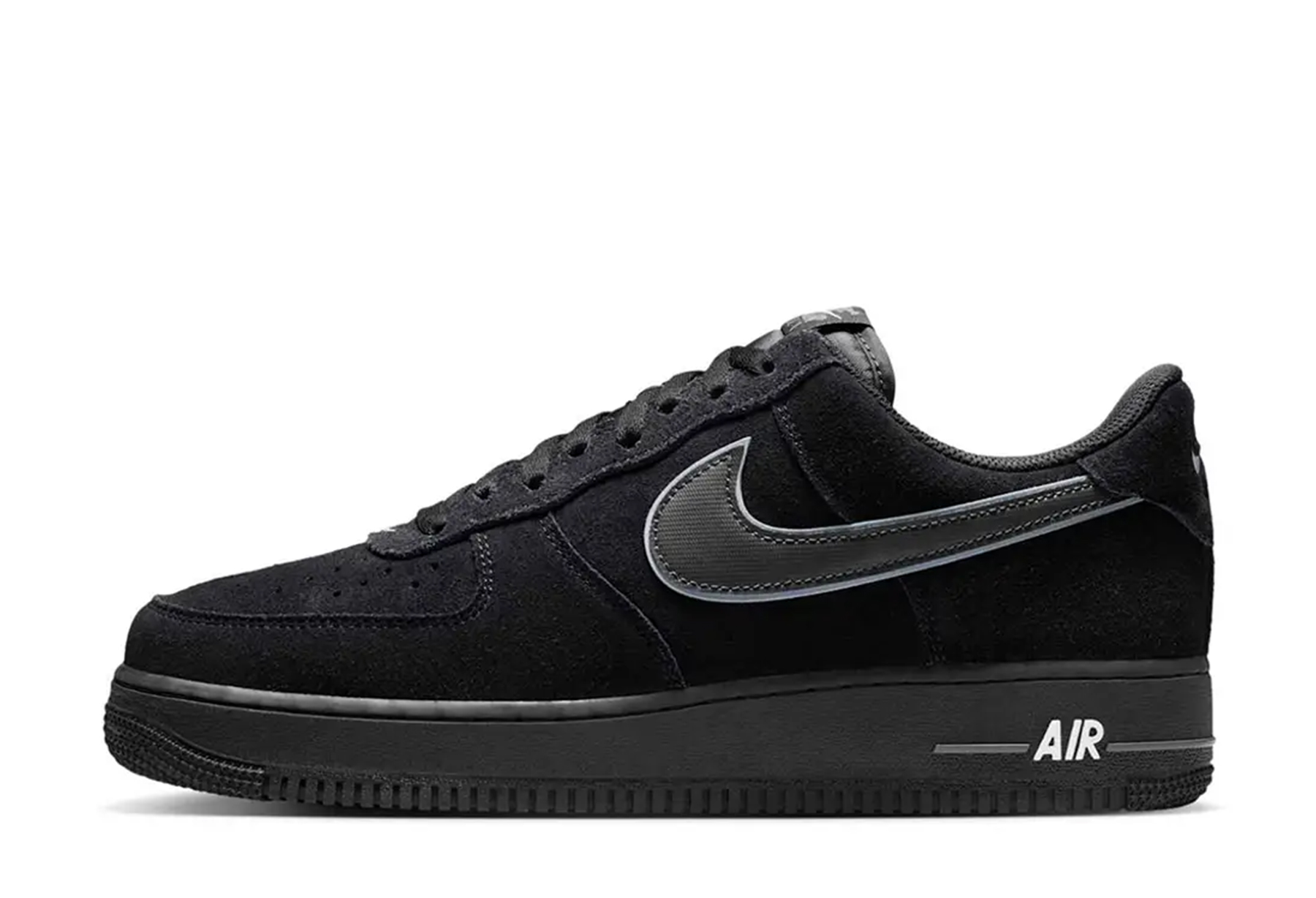 Nike Air Force 1 Low 07 LV8 'Black Iron Grey' (2026) BLACK sneaker – authenticated on KLEKT