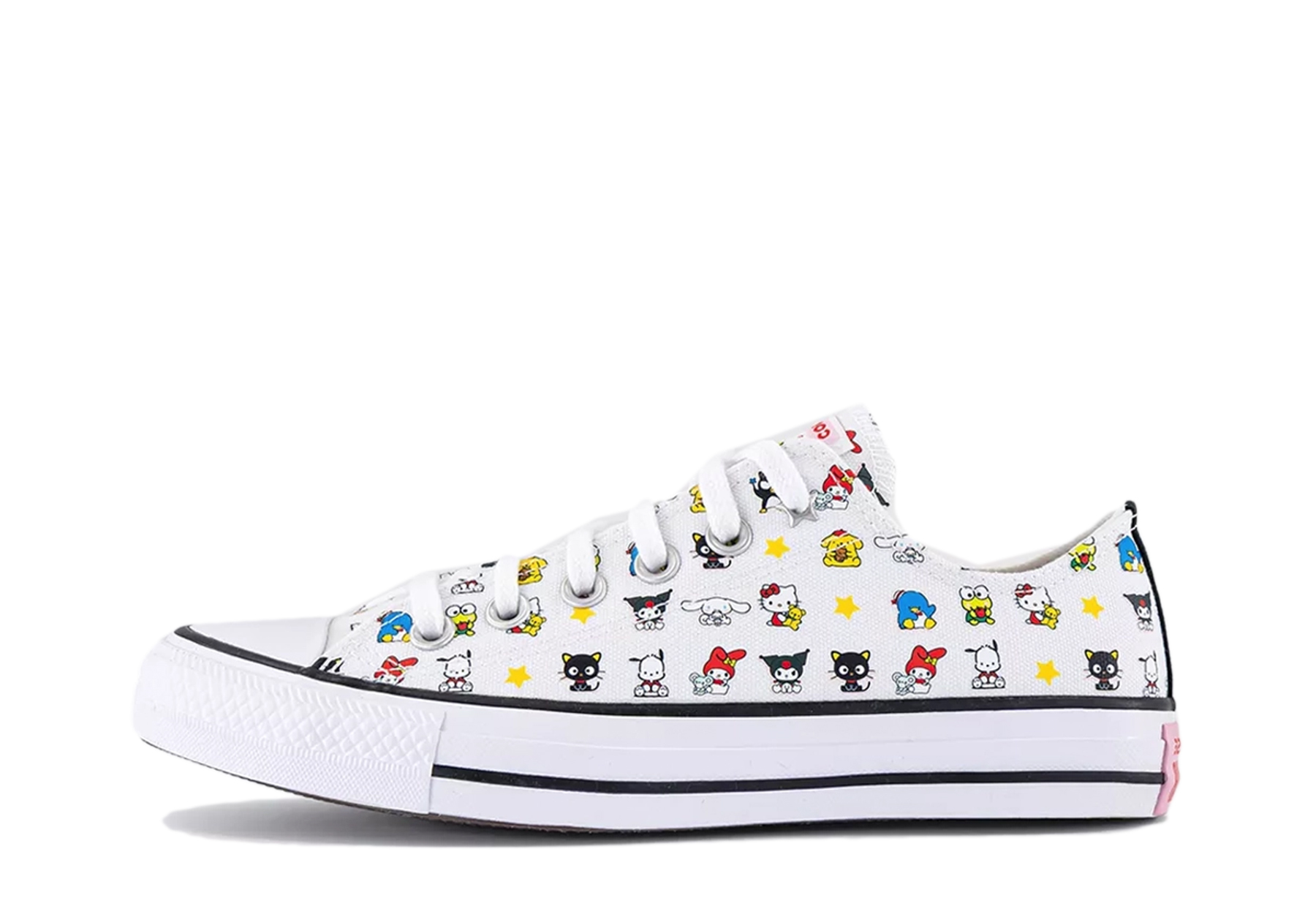 Converse x Hello Kitty All Star Low 'BFFS' (2026) White/Black sneaker – authenticated on KLEKT