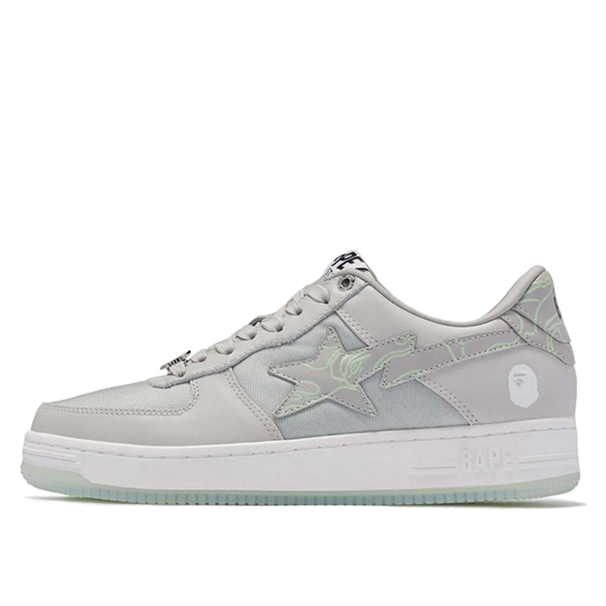Bape Bape Sta Text Code 'Camo Grey' photo 1