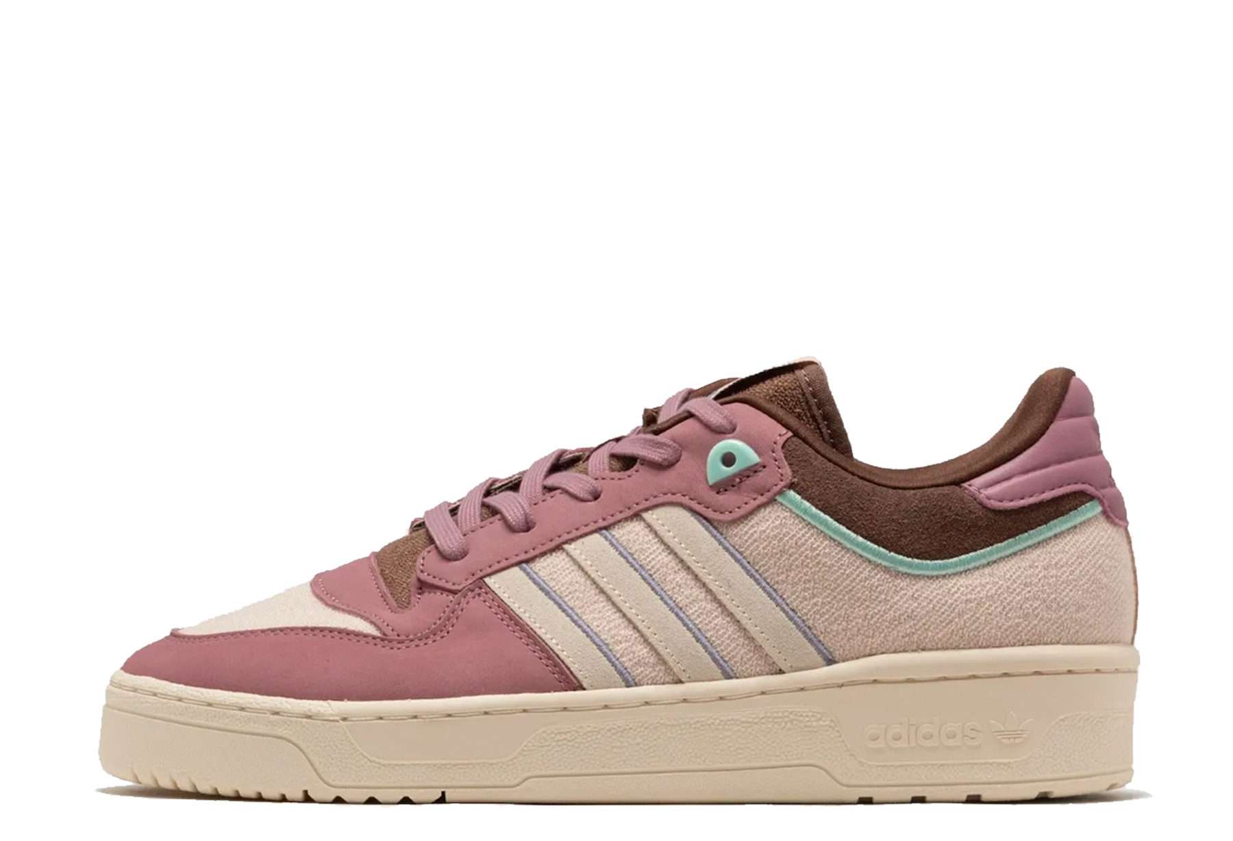Adidas Rivalry Low 'Wonder Quartz' (2023) Wonder Quartz/Chalk White/Wonder Orchid sneaker – authenticated on KLEKT