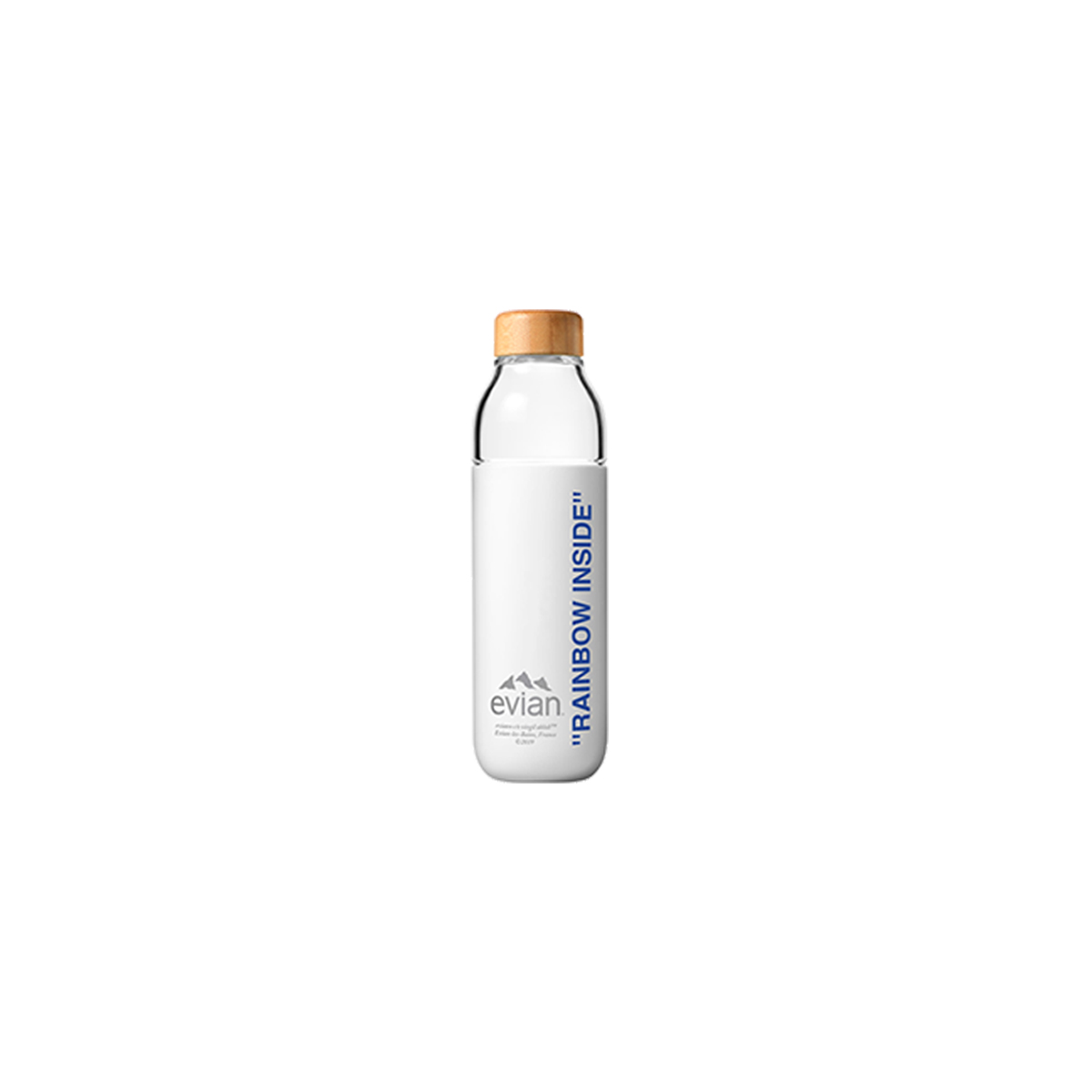 Evian x Virgil Abloh SOMA Water Bottle Royal (500ml) (2019) sneaker – authenticated on KLEKT