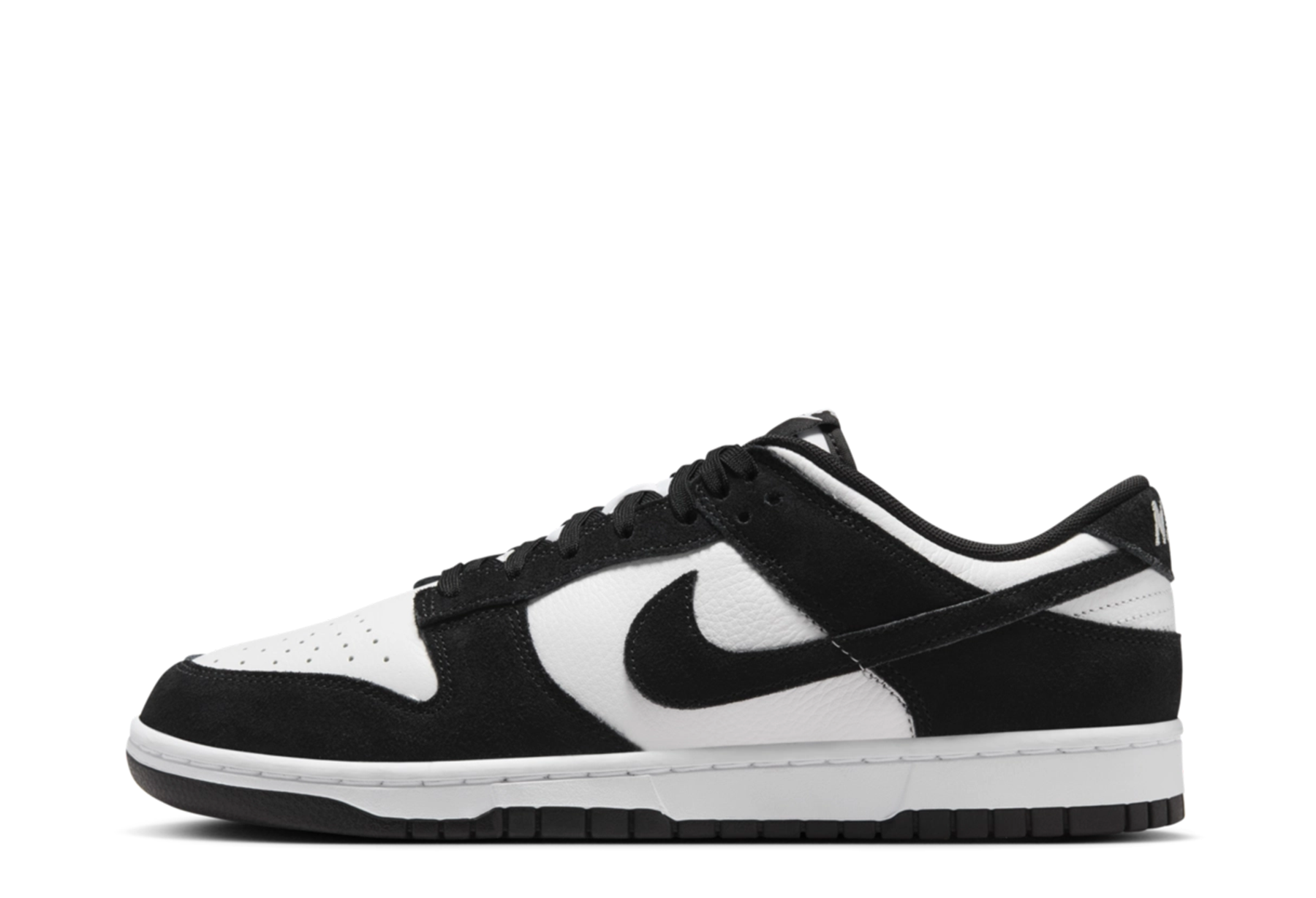 Nike Dunk Low 'Suede Panda' (2024) Black/White sneaker – authenticated on KLEKT