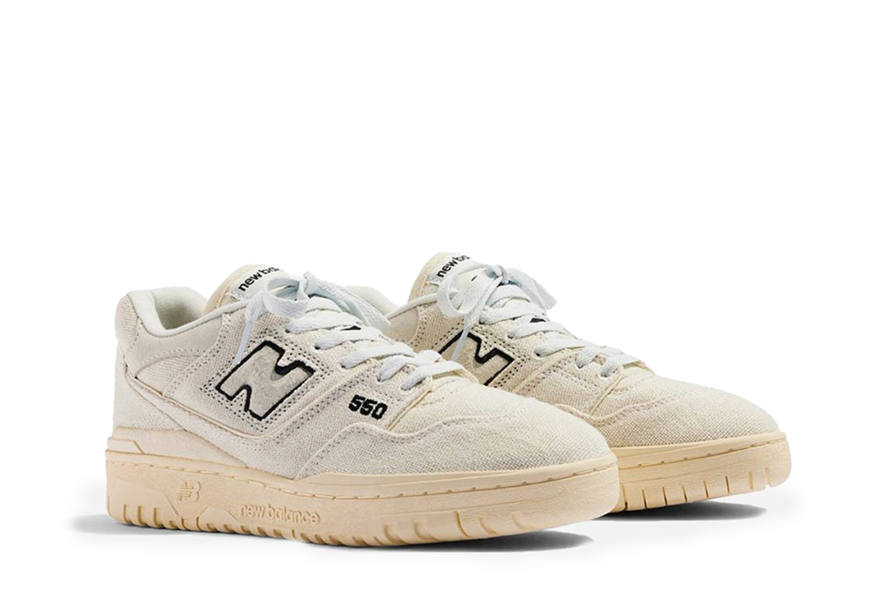 New Balance 550 'Hemp' (2023) Sea Salt/White/Black sneaker – authenticated on KLEKT