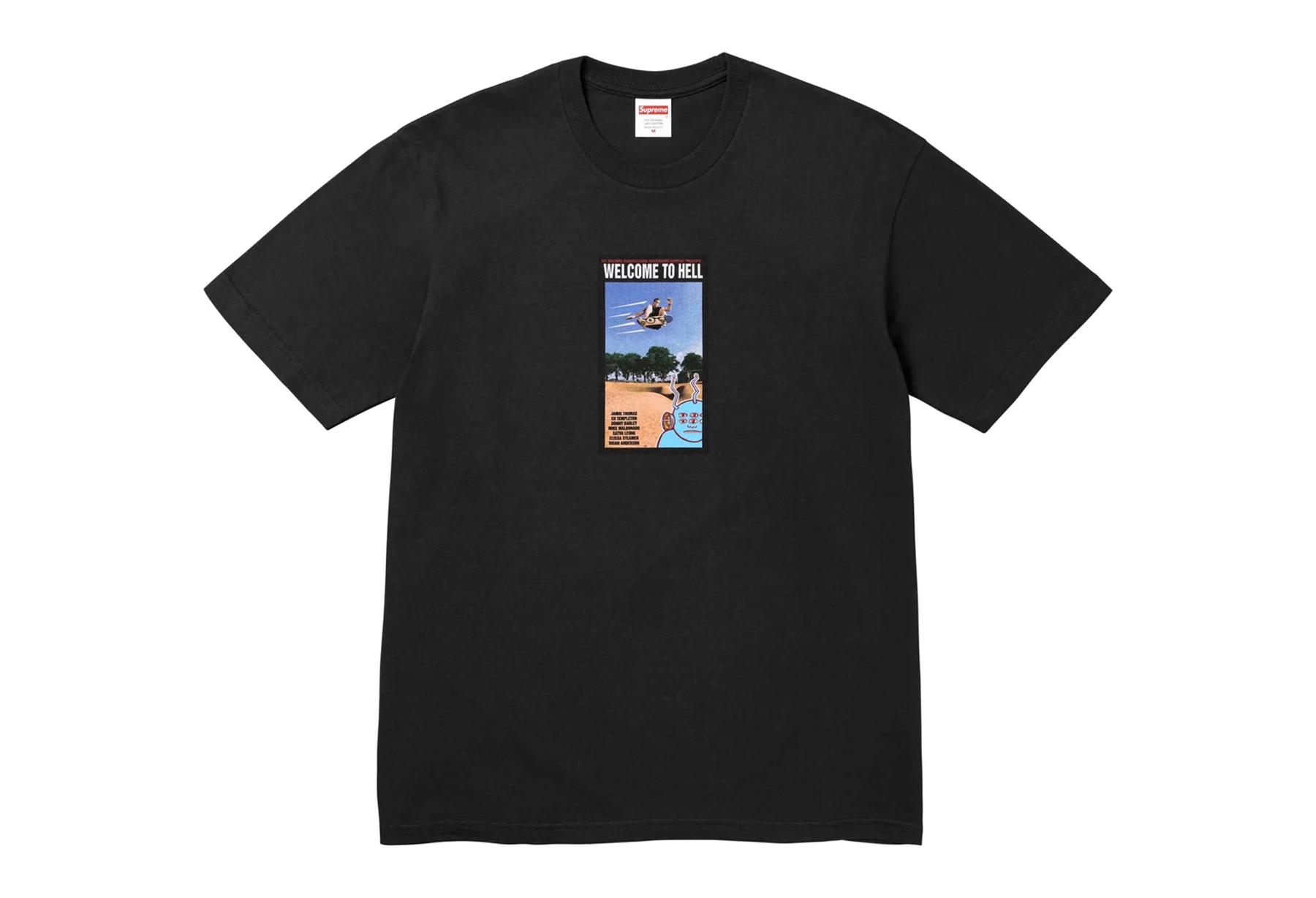 Supreme x Toy Machine Welcome To Hell Tee Black (SS24) BLACK sneaker – authenticated on KLEKT