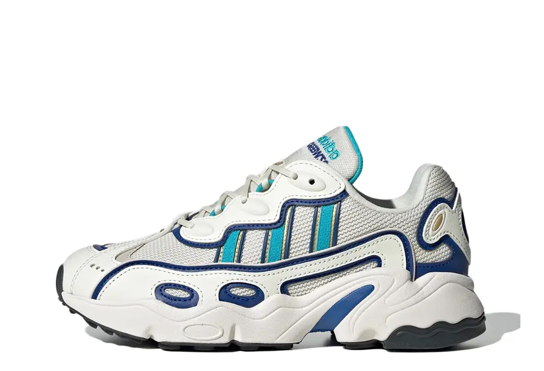Adidas Ozweego OG Off White Blue Cyan (2023) WHITE/BLUE/CYAN sneaker – authenticated on KLEKT