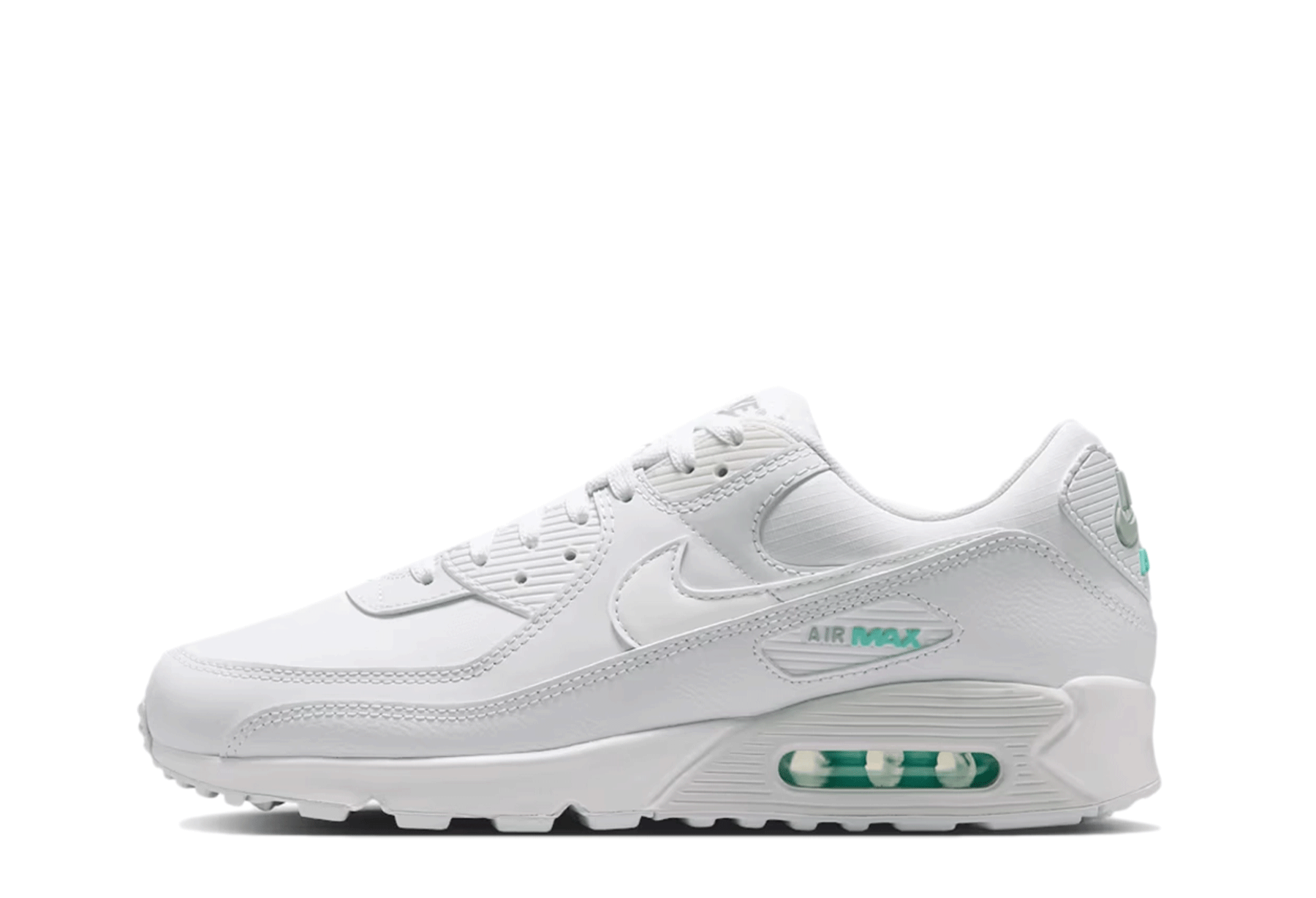 Nike Air Max 90 'White & Hyper Turquoise' (2026) White/Hyper Turquoise/Photon Dust sneaker – authenticated on KLEKT