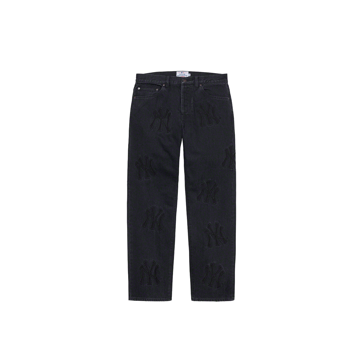 Supreme x New York Yankees Regular Jean Black (FW21) BLACK sneaker – authenticated on KLEKT
