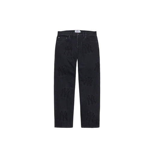 Supreme x New York Yankees Regular Jean Black (FW21)