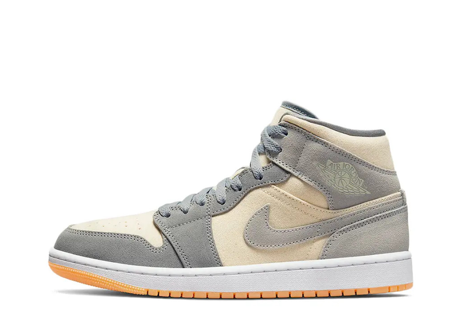 Air Jordan 1 Mid Cream Grey (2022) GREY sneaker – authenticated on KLEKT