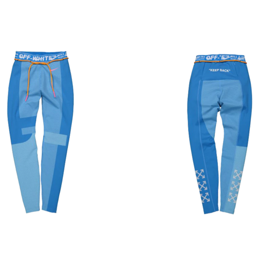 Off White x Nike Women's Easy Run Tight Photo Blue (SS19)