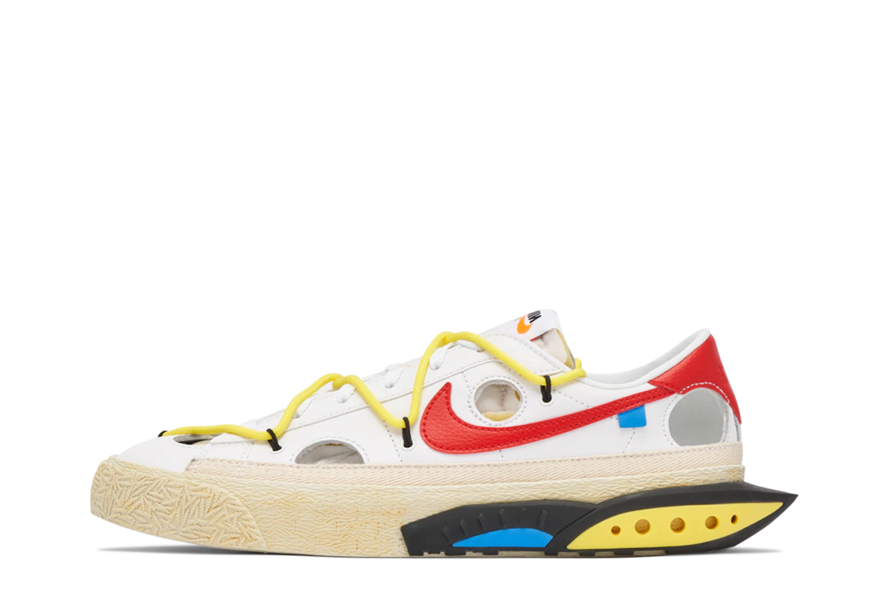 Nike x Off-White Blazer 'Low White and University Red' (2022) WHITE sneaker – authenticated on KLEKT