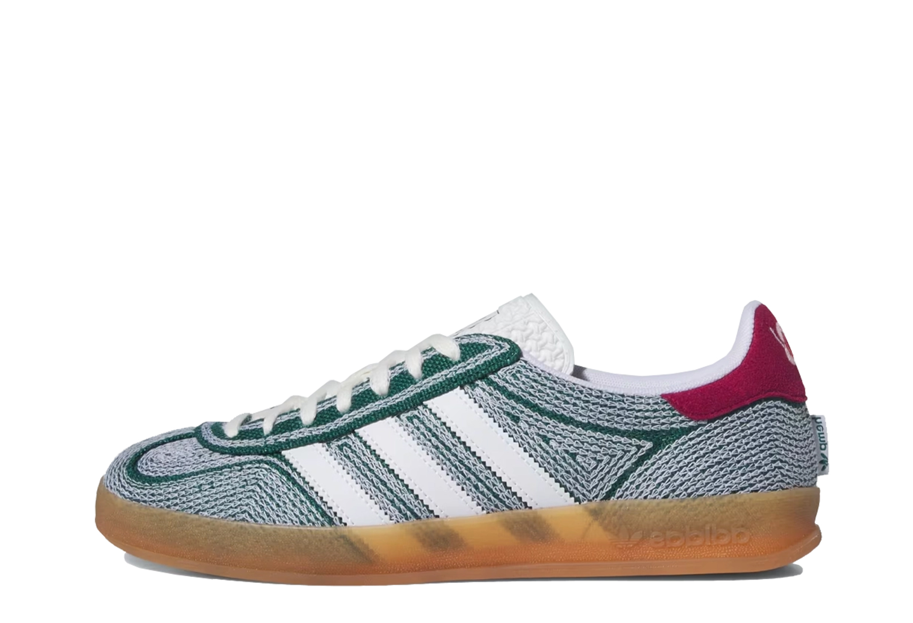 Adidas x Sean Wotherspoon Gazelle Indoor 'Green Hemp' (2023) Collegiate Green/Cloud White/Gum sneaker – authenticated on KLEKT