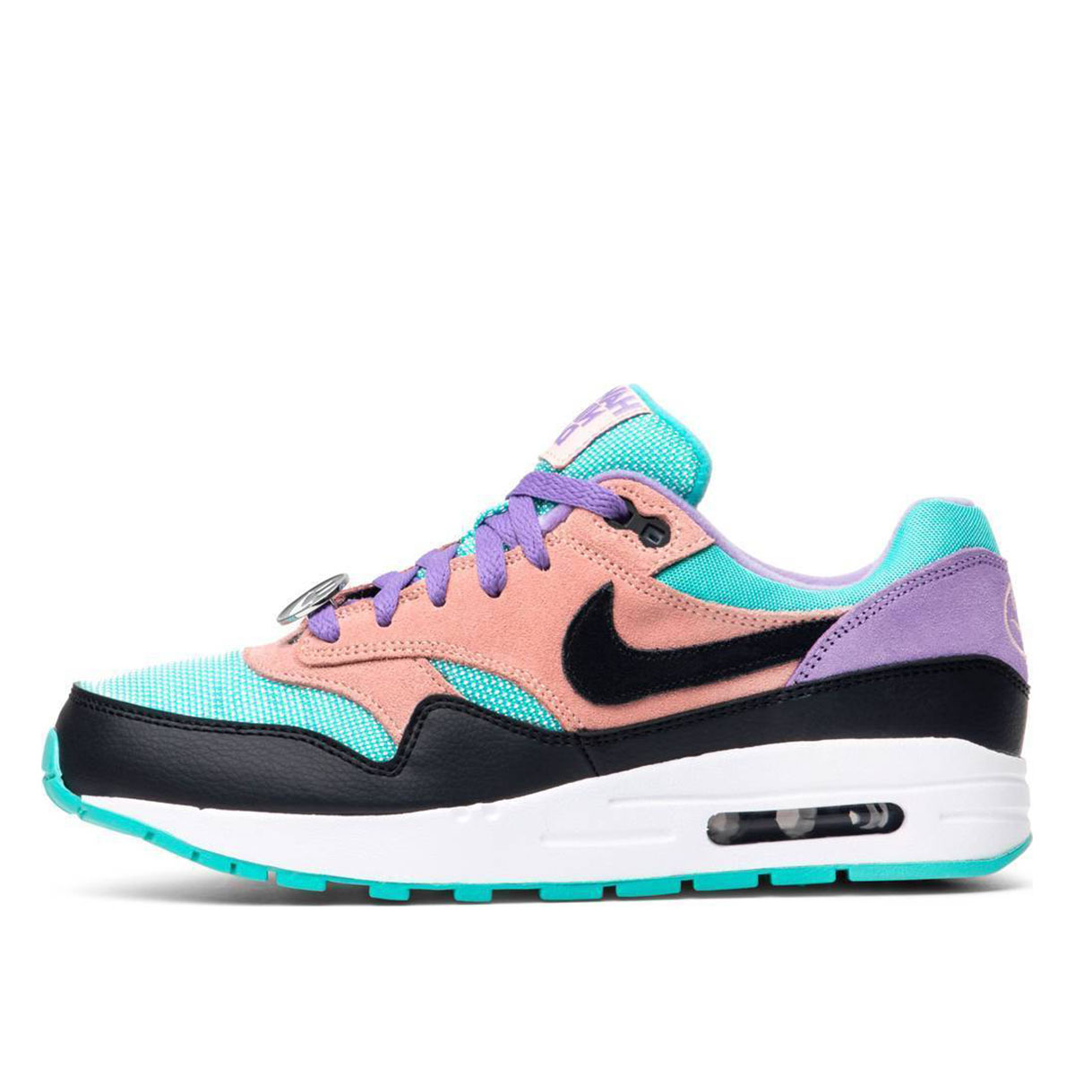 Nike Air Max 1 'Have A Nike Day' Indigo Storm (GS) (2019) BLACK/WHITE SPACE PURPLE BLEACHED CORAL sneaker – authenticated on KLEKT