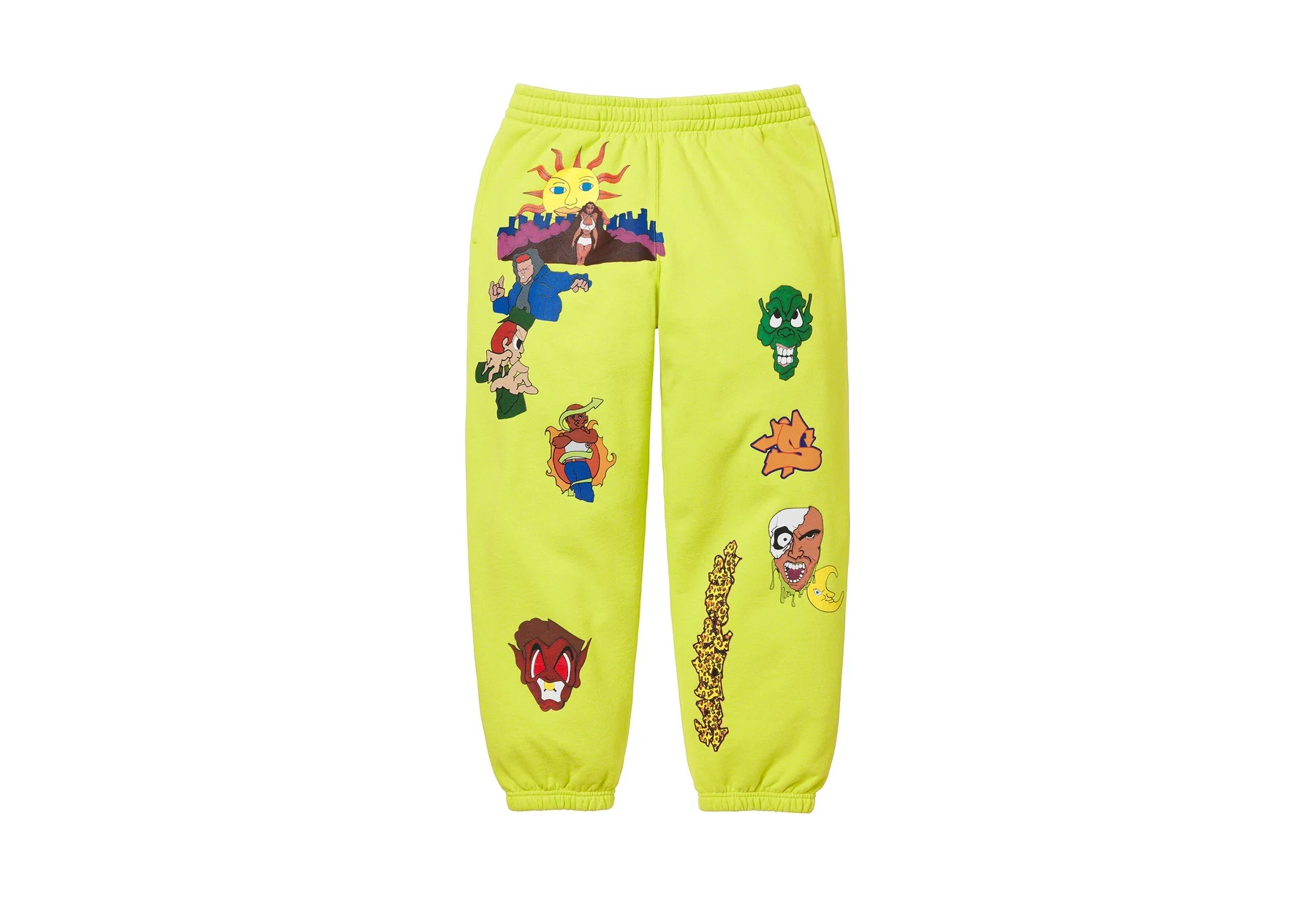 Supreme Sunrise Sweatpant Acid Green (FW23) ACID GREEN sneaker – authenticated on KLEKT